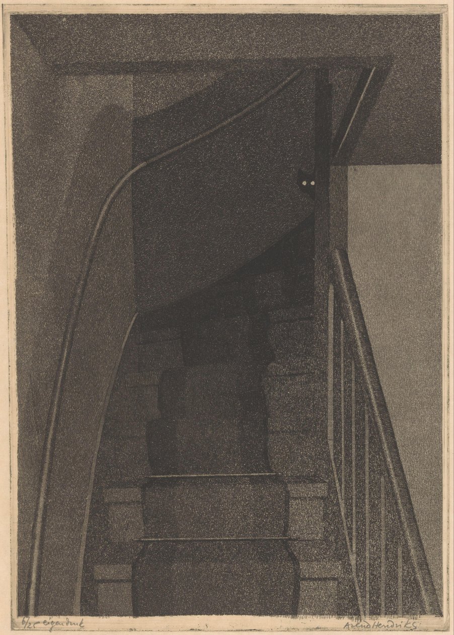 Treppe von Arend Hendriks (signed by artist)