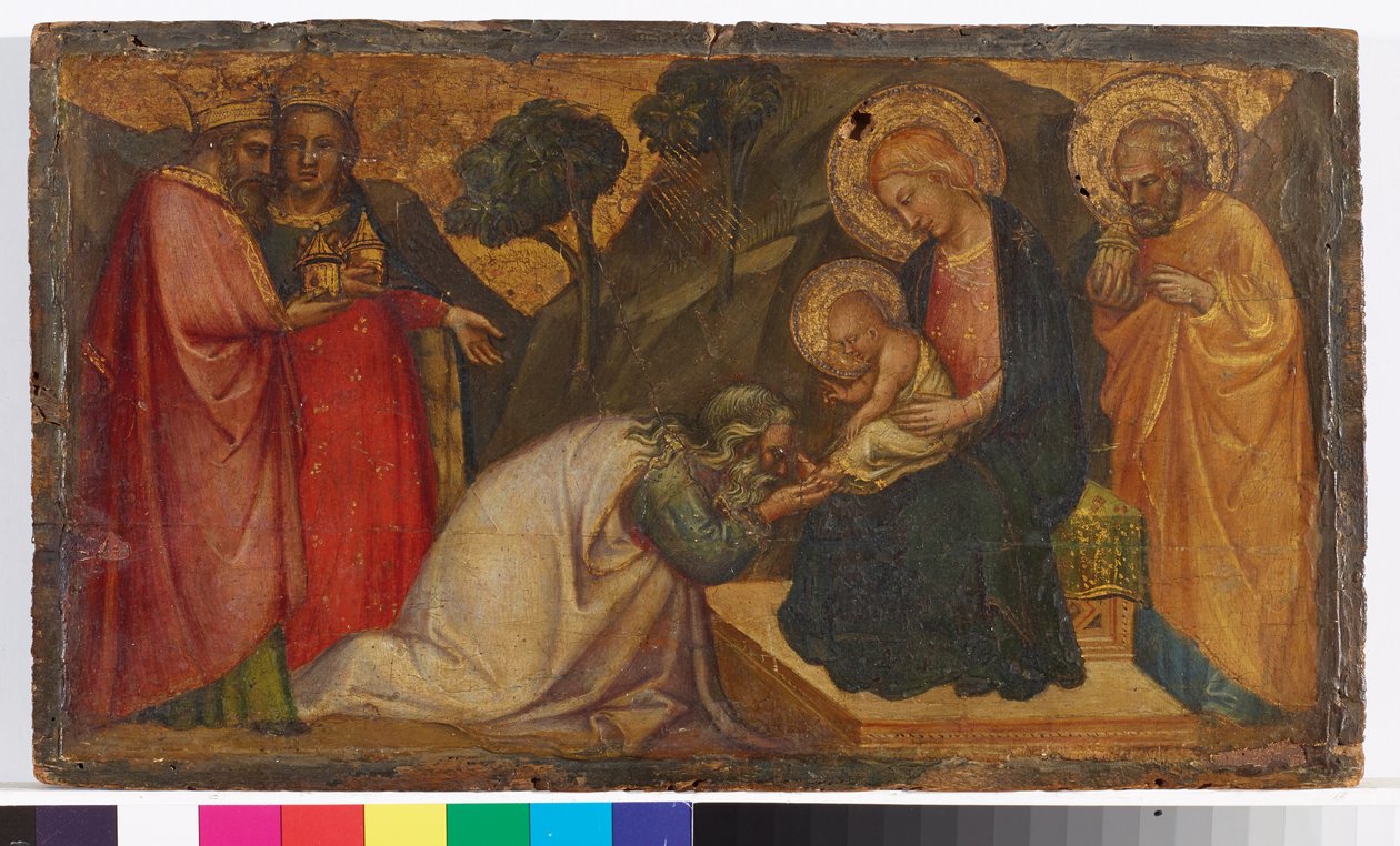 Anbetung der Könige von Aretino Luca Spinello or Spinelli