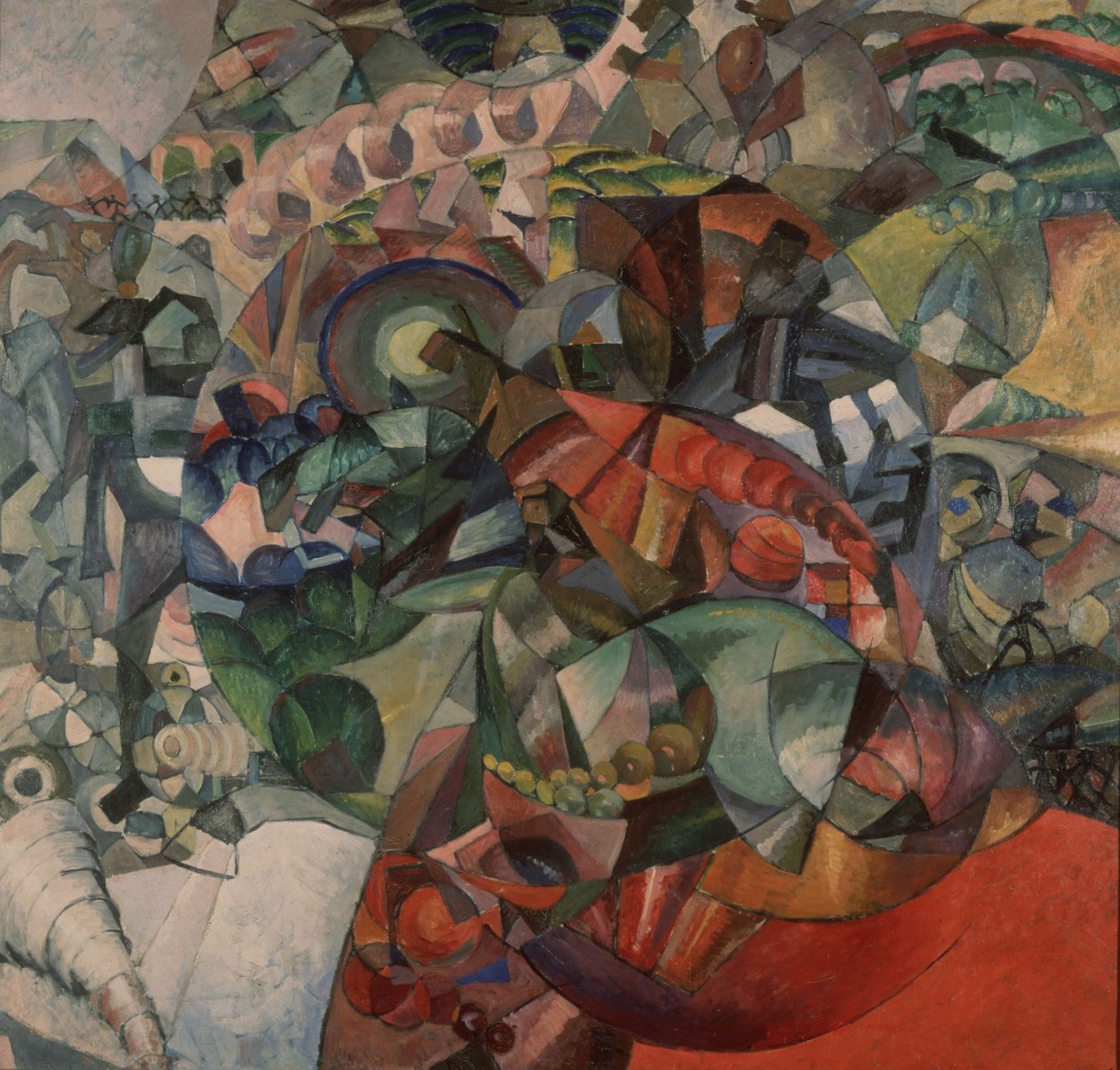 Allegorie des Vaterländischen Krieges von 1812, 1912 von Aristarkh Vasilievic Lentulov