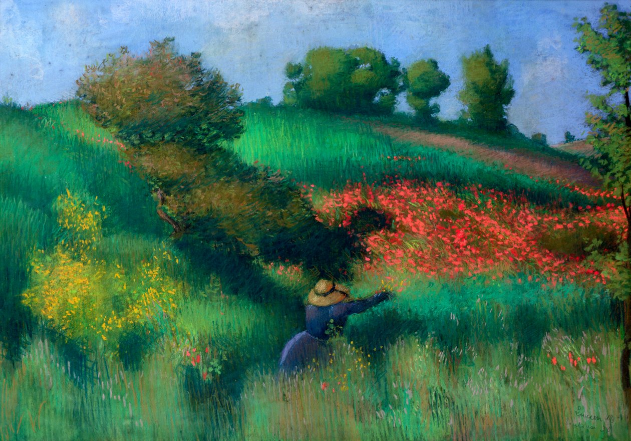 Blühende Landschaft von Aristide Maillol