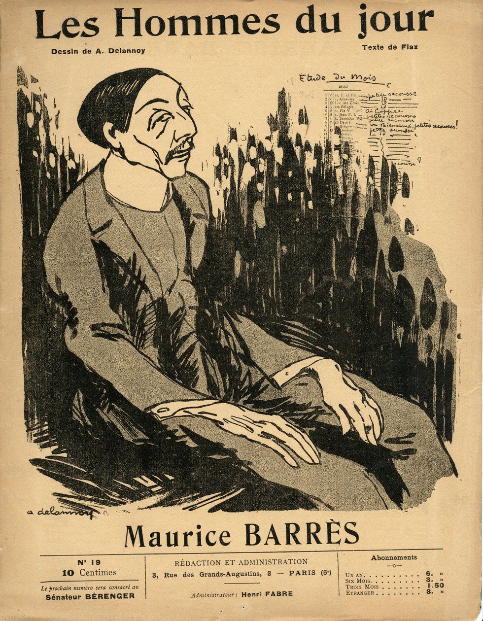 Titelblatt von „Les Hommes du jour“, Nummer 19 von Aristide Delannoy