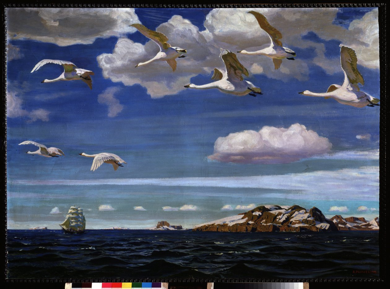 Blaue Freiheit von Arkadij Aleksandrovic Rylov