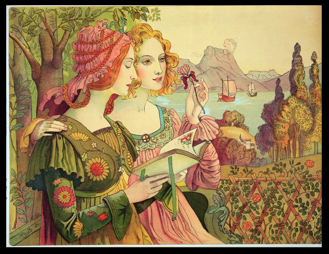 Die Goldene Legende, 1897, aus 