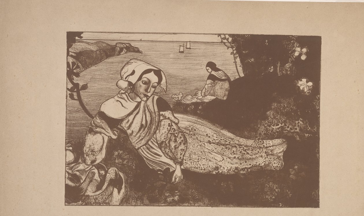 La Primavere (Primavera) 1894 von Armand Séguin