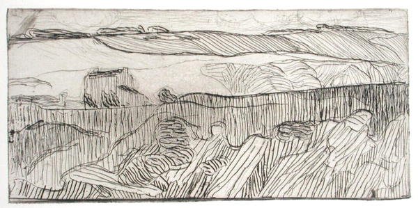 Gestreifte Landschaft von Armand Séguin