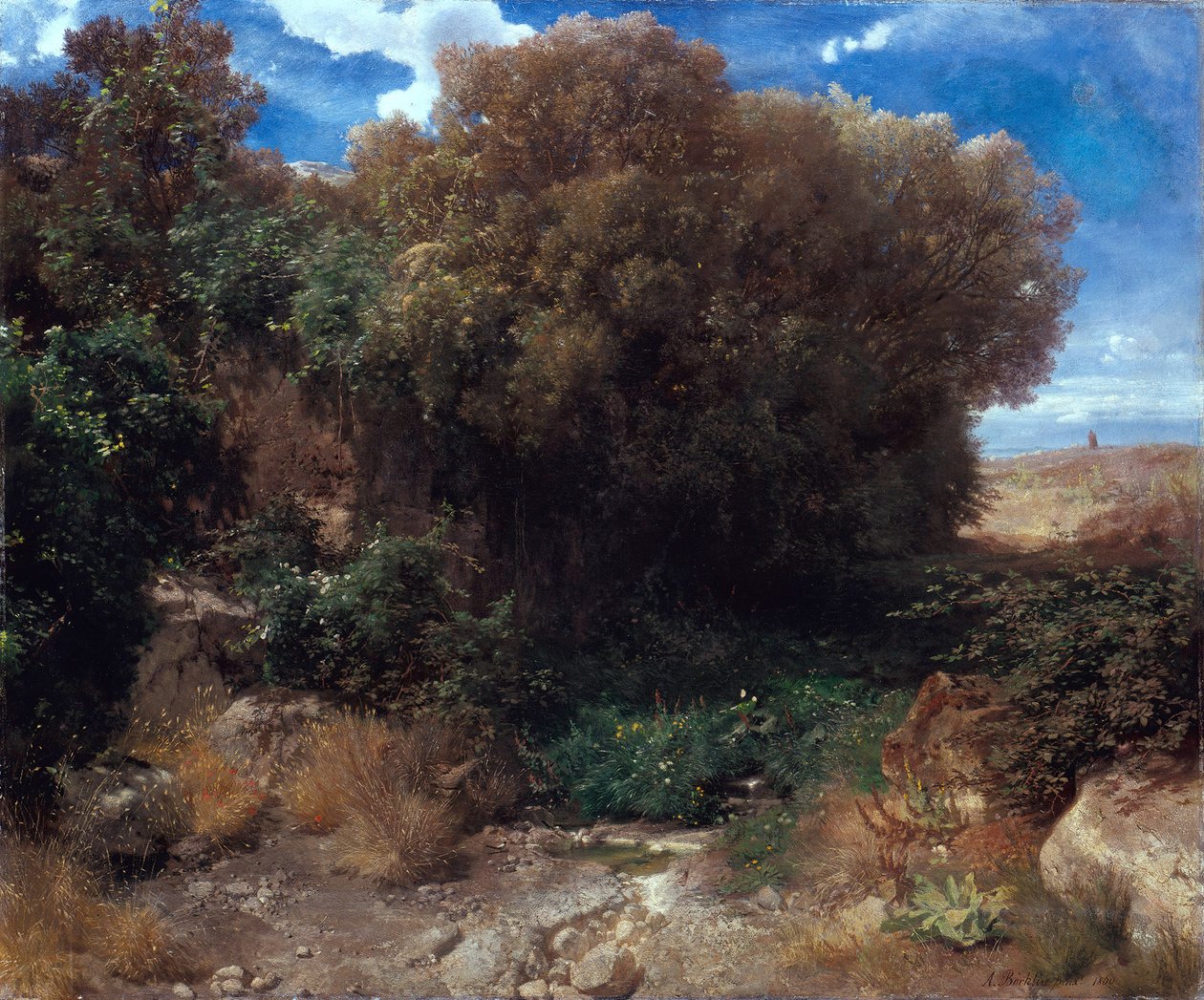 Campagna-Landschaft von Arnold Böcklin