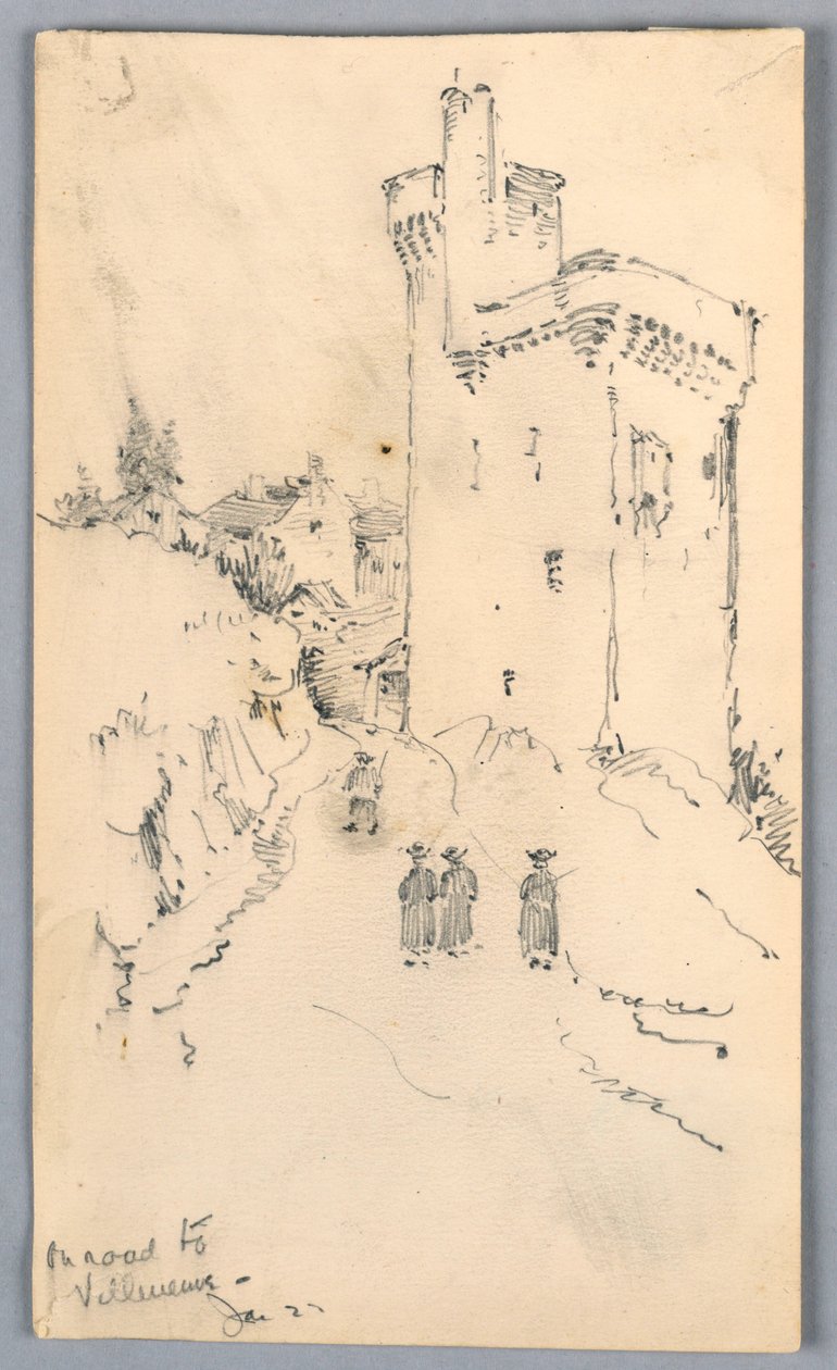 Auf dem Weg nach Villeneuve von Arnold William Brunner