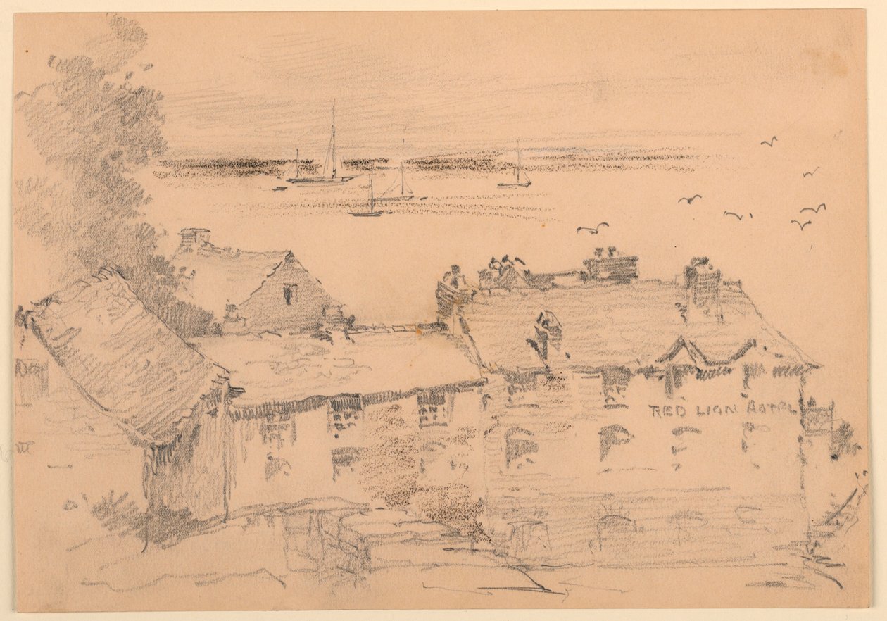 Red Lion Hotel von Arnold William Brunner