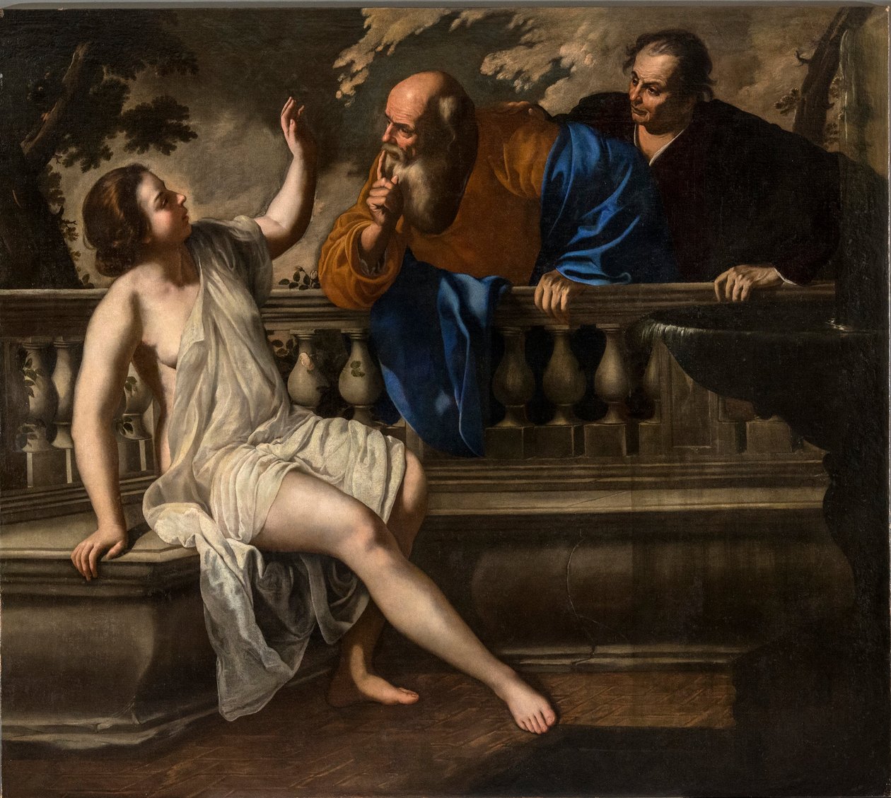 Susanna und die Ältesten von Artemisia Gentileschi