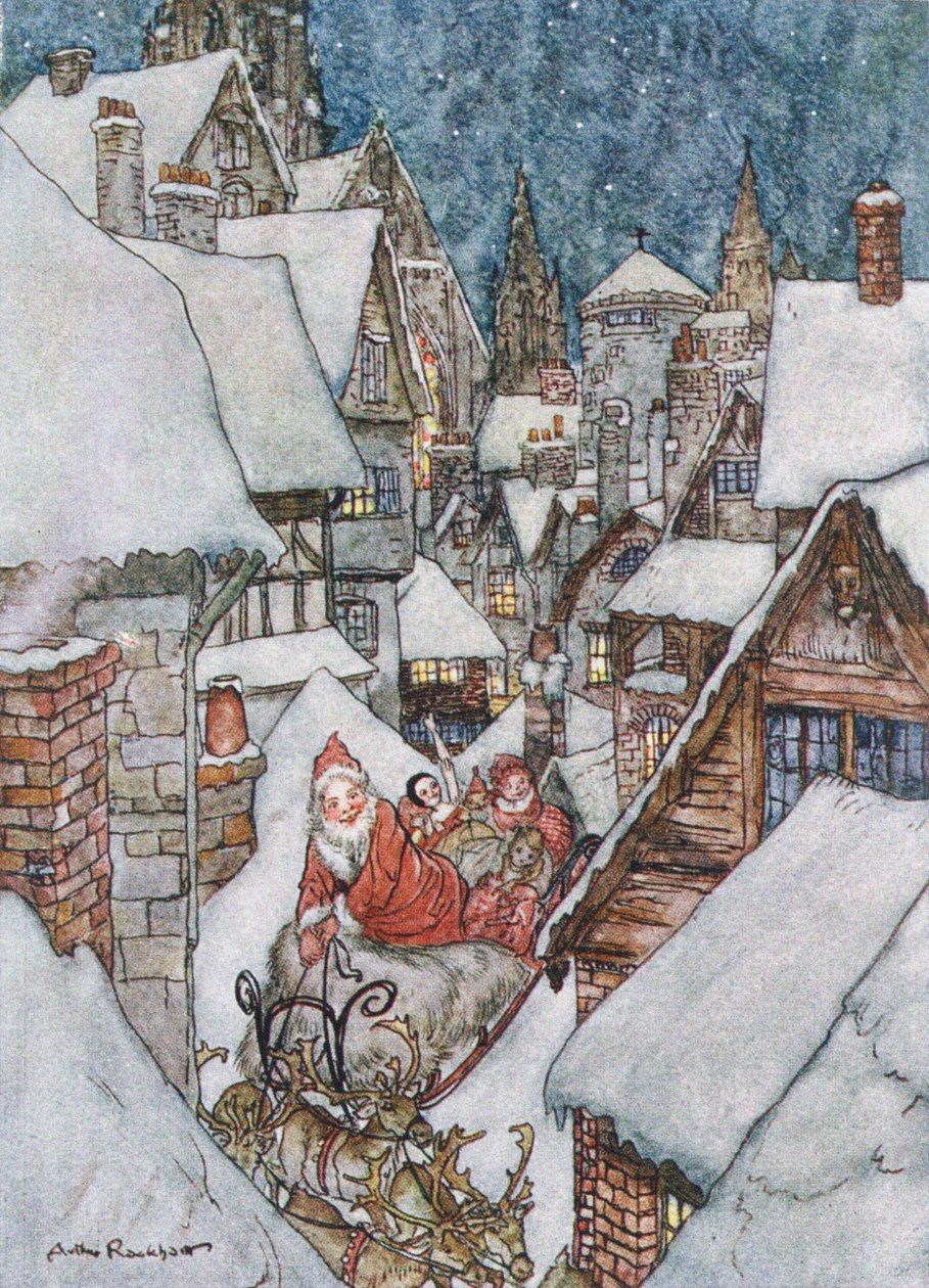 Weihnachtsillustrationen, aus 