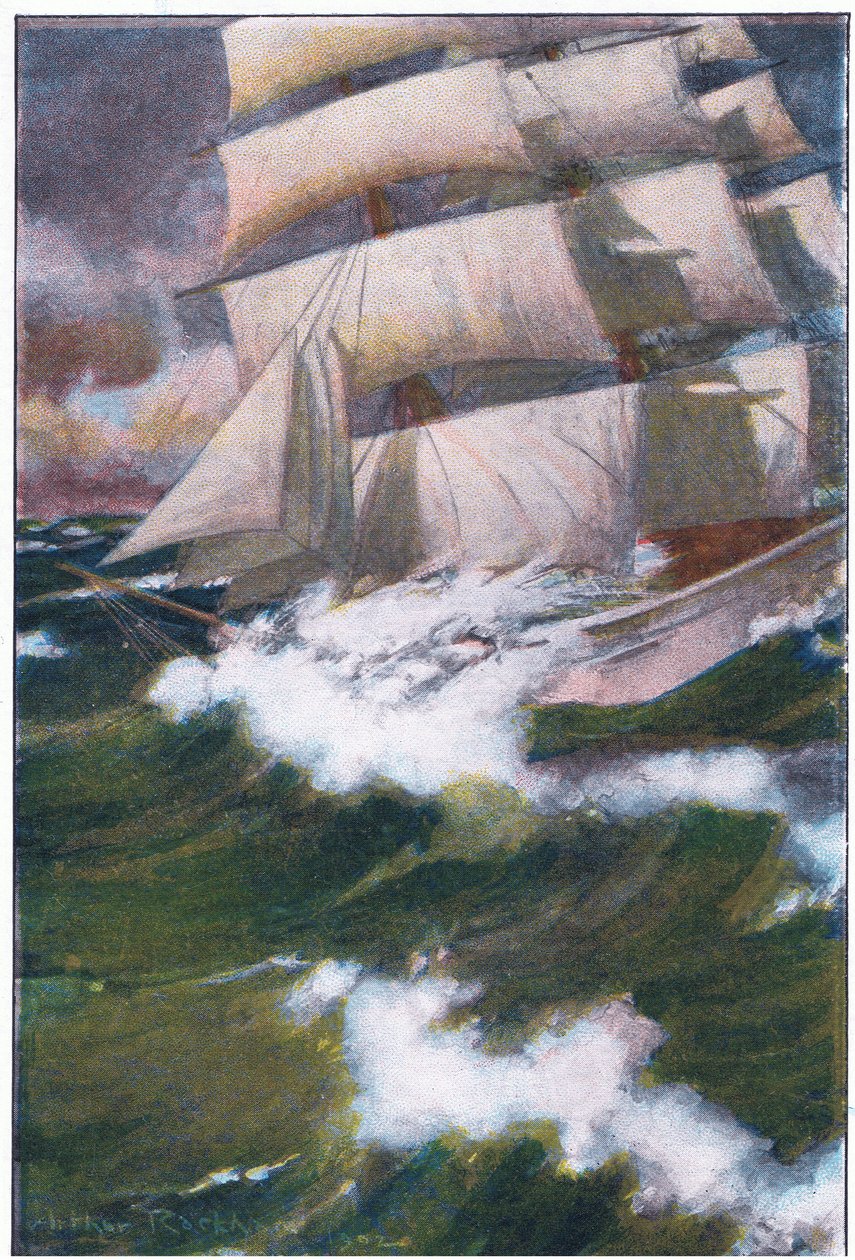 Ich wusch das Schiff von vorne bis hinten von Arthur Rackham