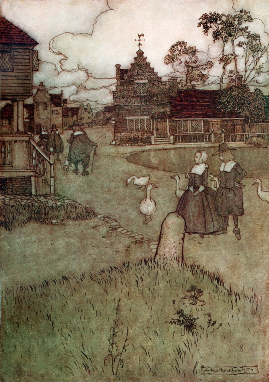 Washington Irvings Kurzgeschichte von Arthur Rackham