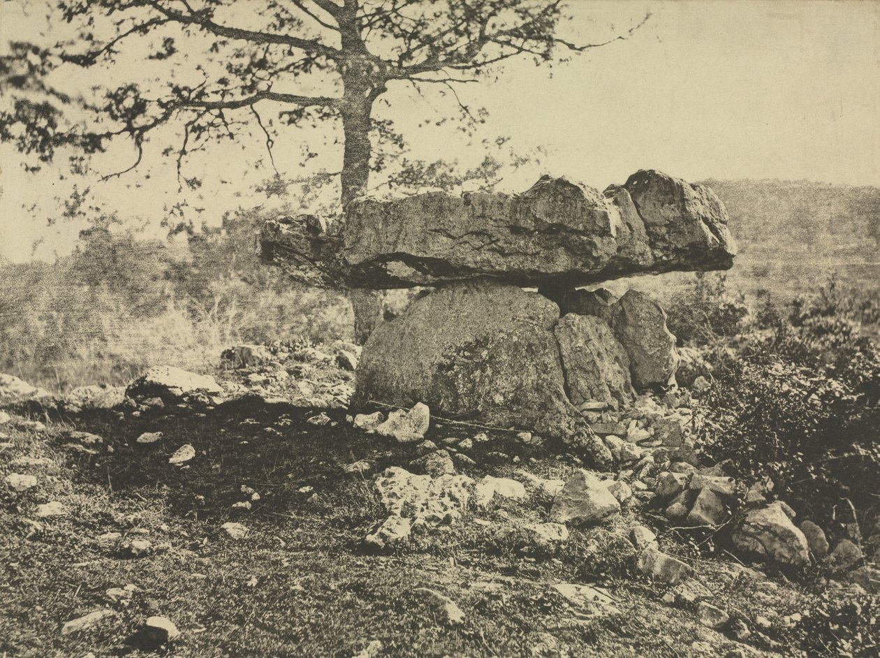 Dolmen, Cap del Puetch, Ariège, Frankreich von Arthur A. Taylor