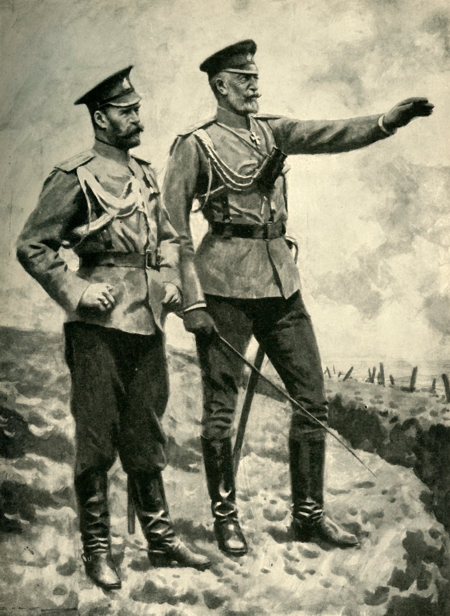 Die Veränderungen im russischen Kommando, September 1915. Erster Weltkrieg, ca. 1920 von Arthur C. Michael