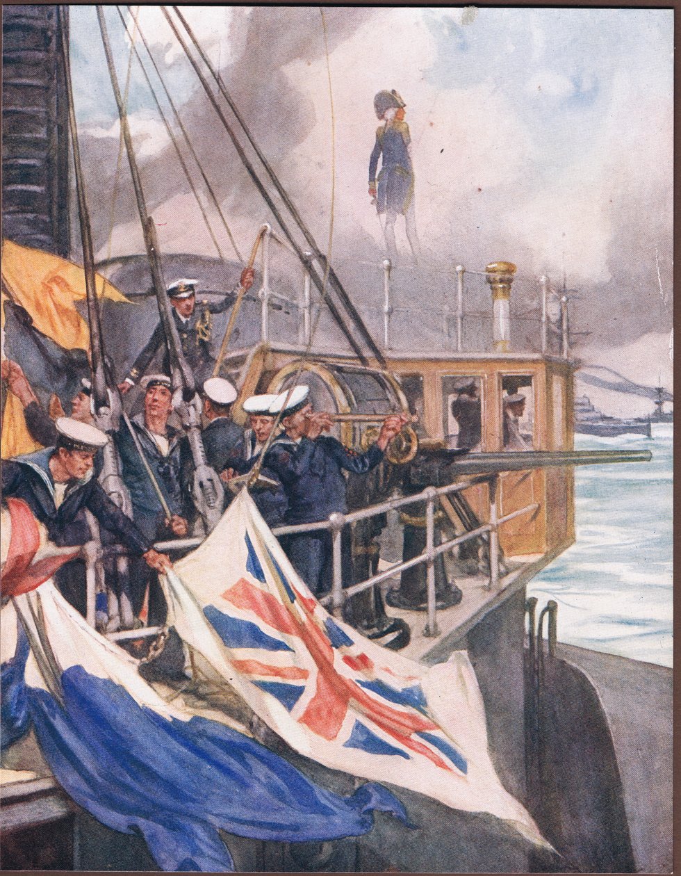 Der kleine Admiral, Illustration aus 