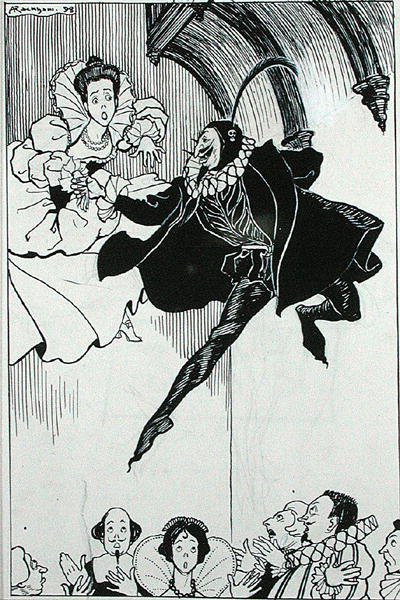 Ein großer Pas de Deux, Illustration aus 