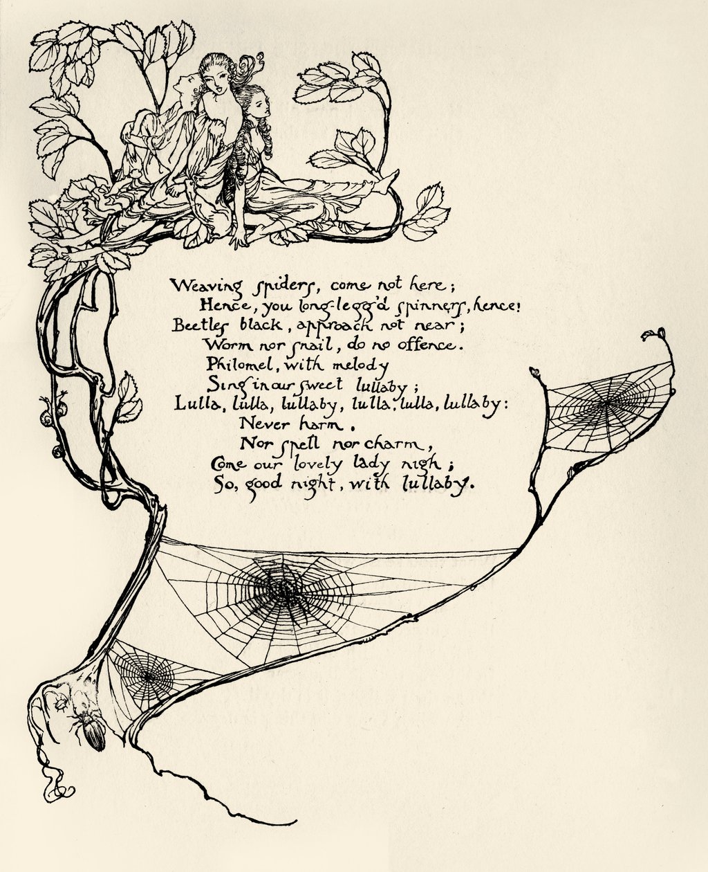 Ein Sommernachtstraum von Arthur Rackham