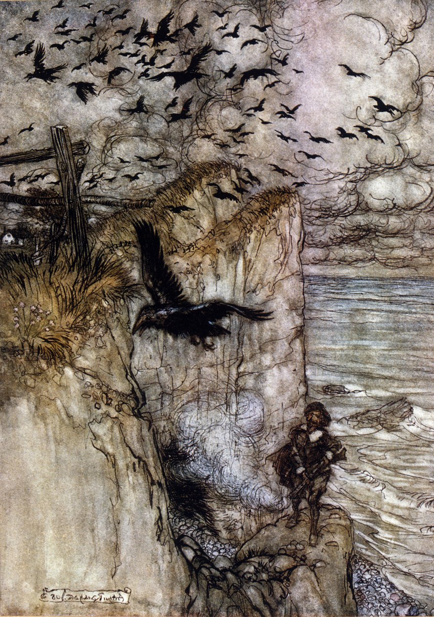 Illustration von Arthur Rackham (1867-1939) für Ein Sommernachtstraum von William Shakespeare von Arthur Rackham