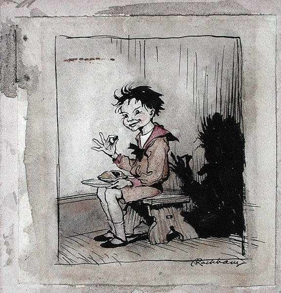 Kleiner Jack Horner, Illustration aus 