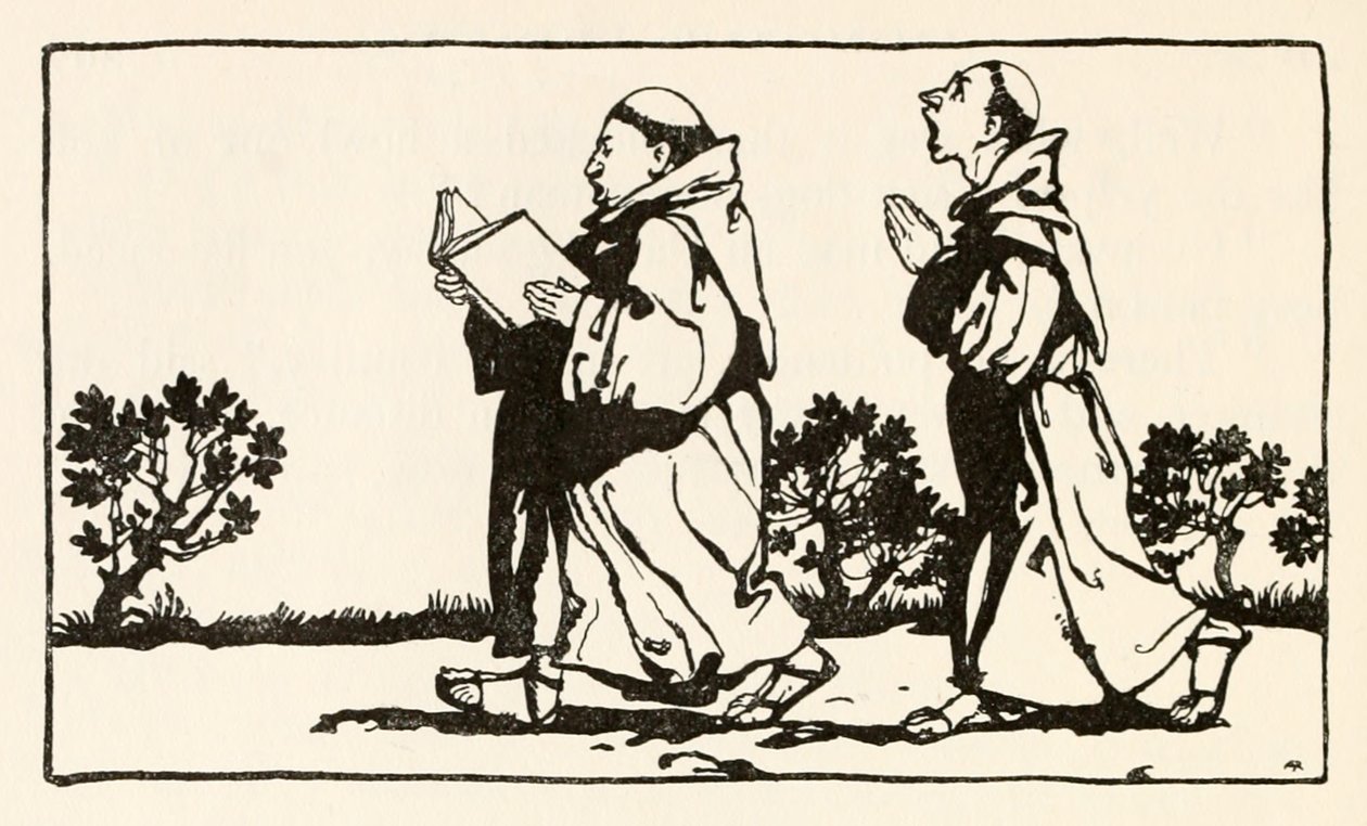 Die Hexe saß an der Wand, aus Morgans Frenzy in Irish Fairy Tales von Arthur Rackham