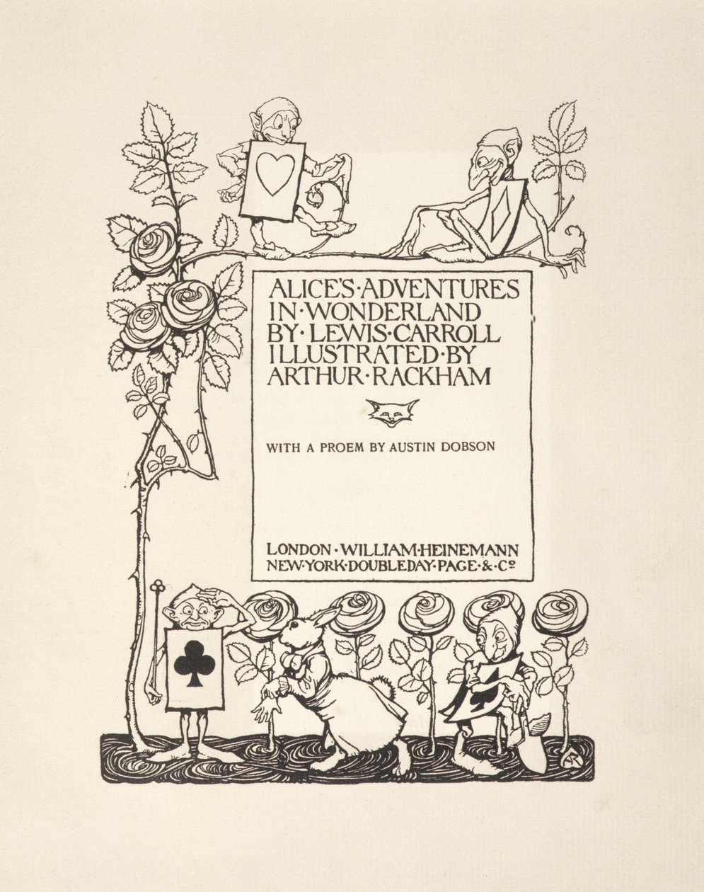 Titelseite, aus Alice