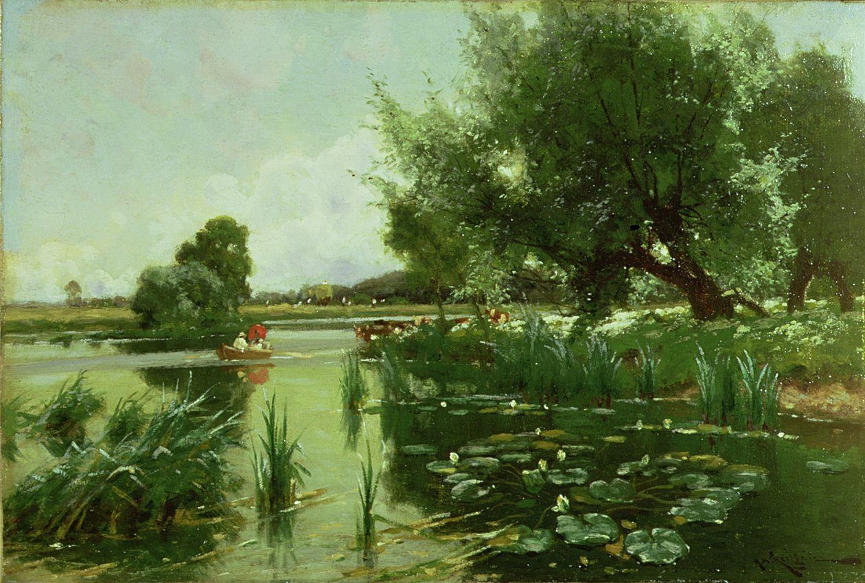 Sommer, eines aus einem Satz der vier Jahreszeiten (Detail) von Arthur Walker Redgate