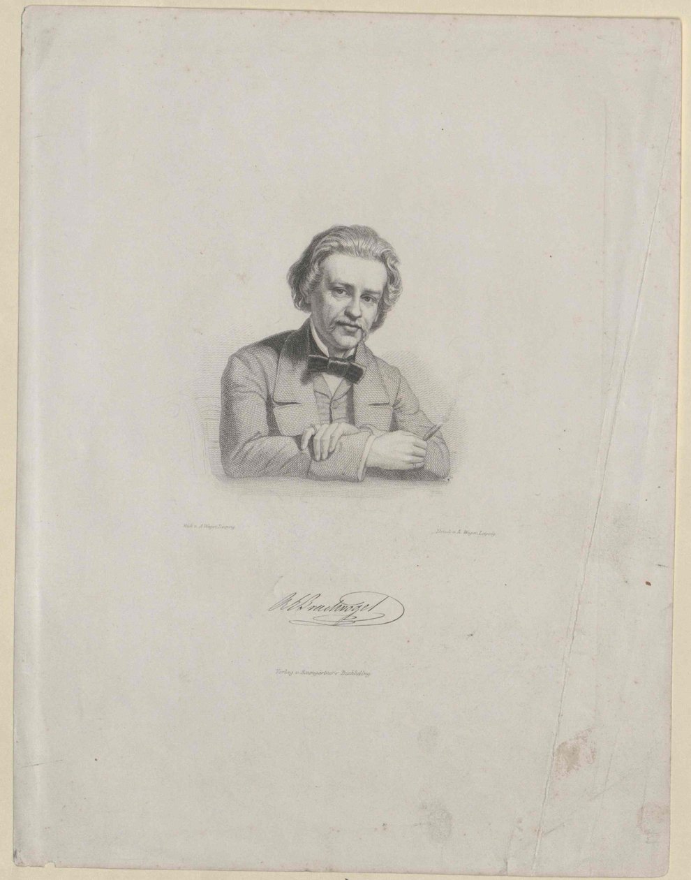 Albert Brachvogel (Druck) von Artist Unknown