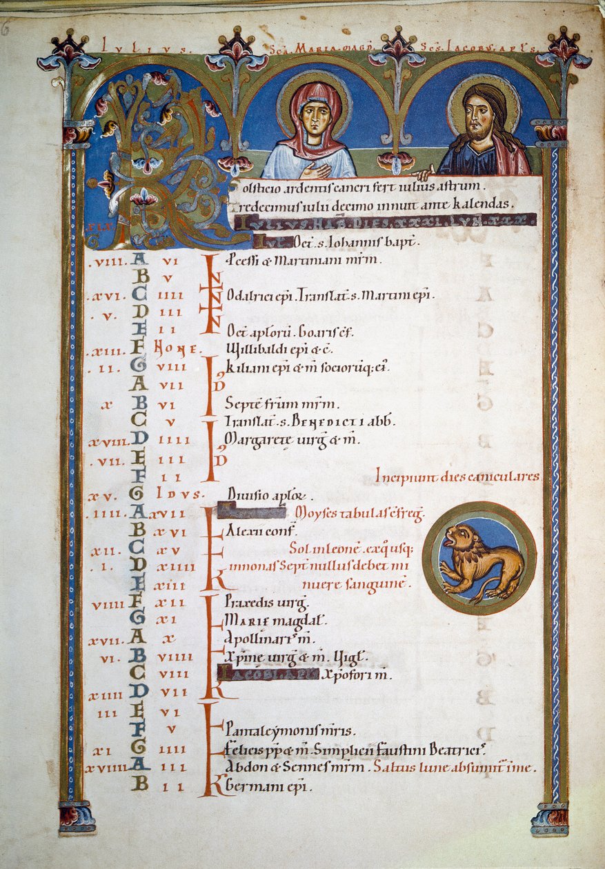 Antiphonar von St. Peter, um 1160 von Artist Unknown