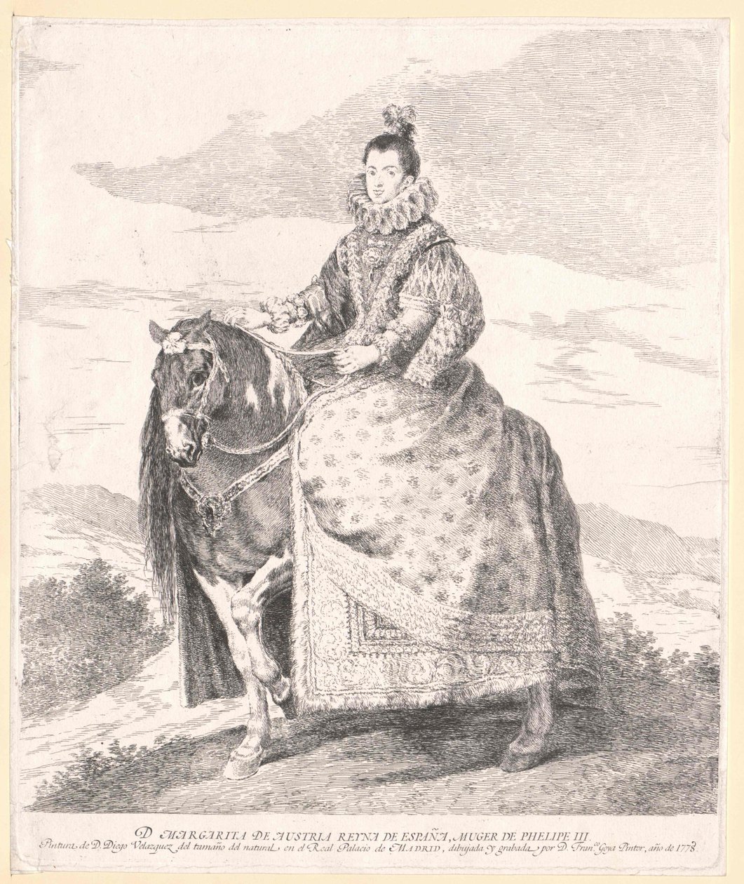Erzherzogin von Österreich (1584-1611) Margarete von Artist Unknown