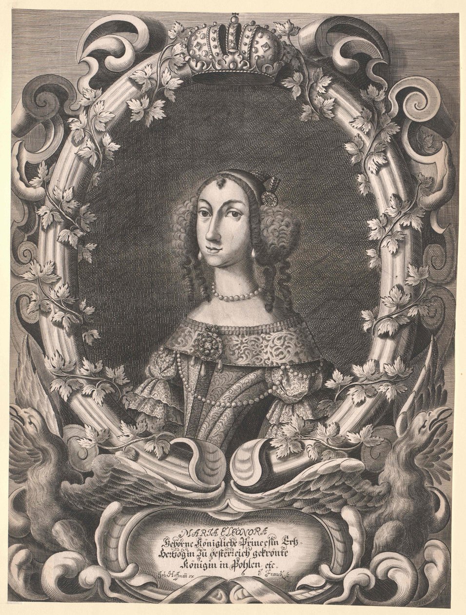 Erzherzogin von Österreich Eleonore Marie Josefa von Artist Unknown