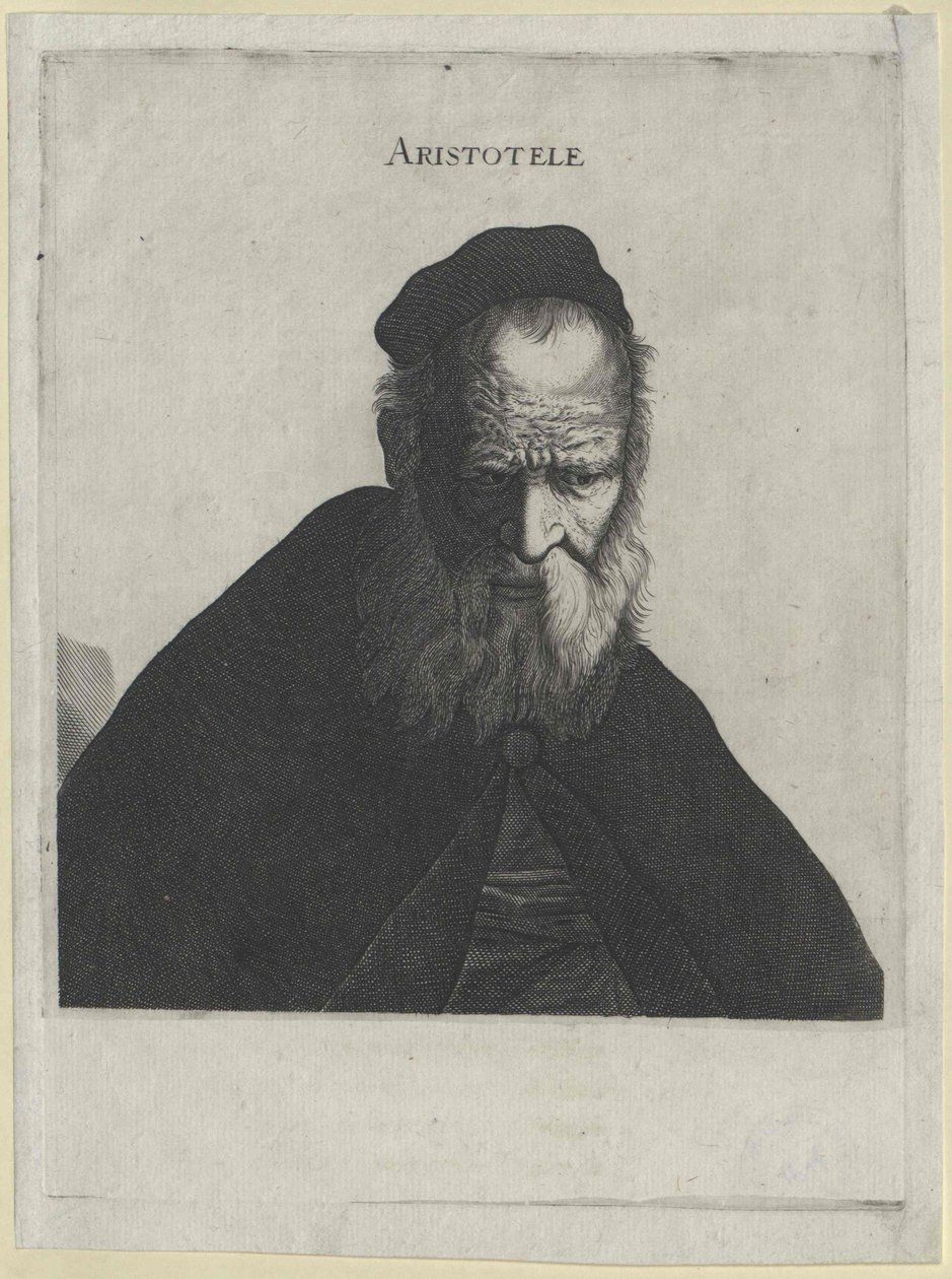 Aristoteles (Druck) von Artist Unknown