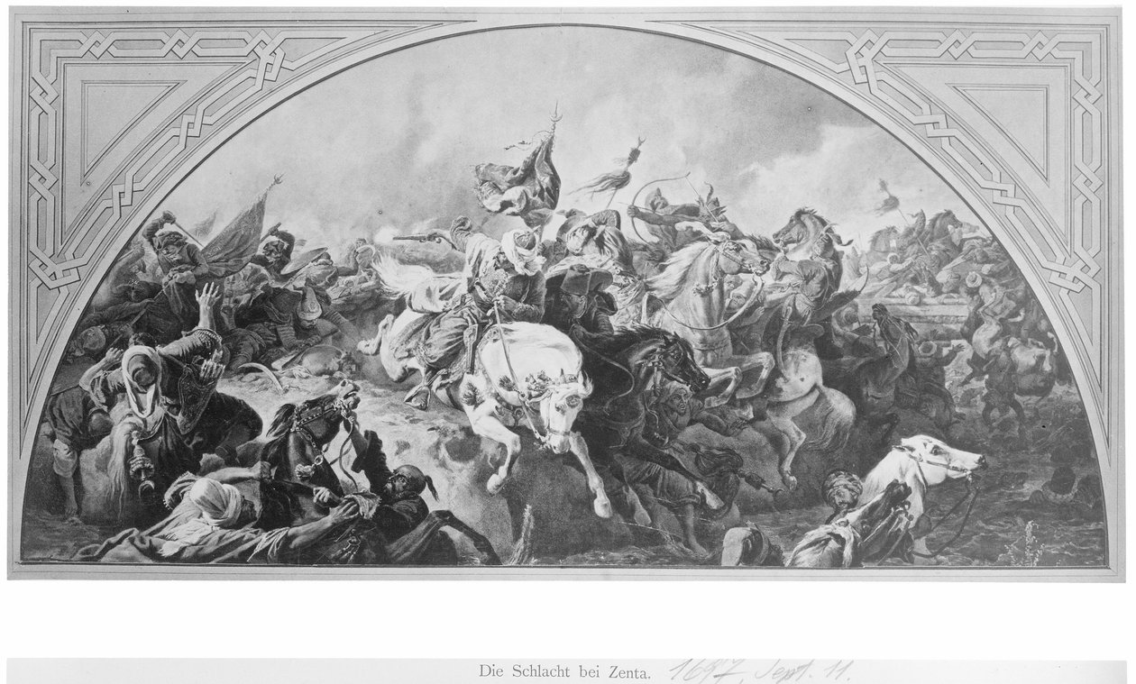 Schlacht von Zenta 1697 von Artist Unknown