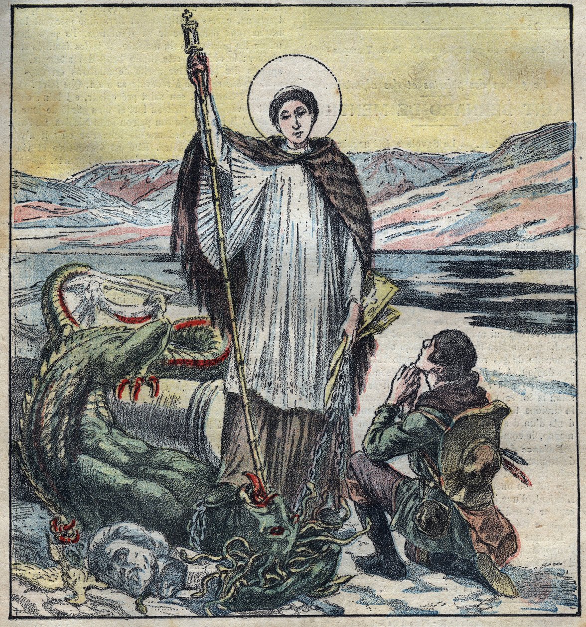 Bernhard von Menthon (Gravur) von Artist Unknown