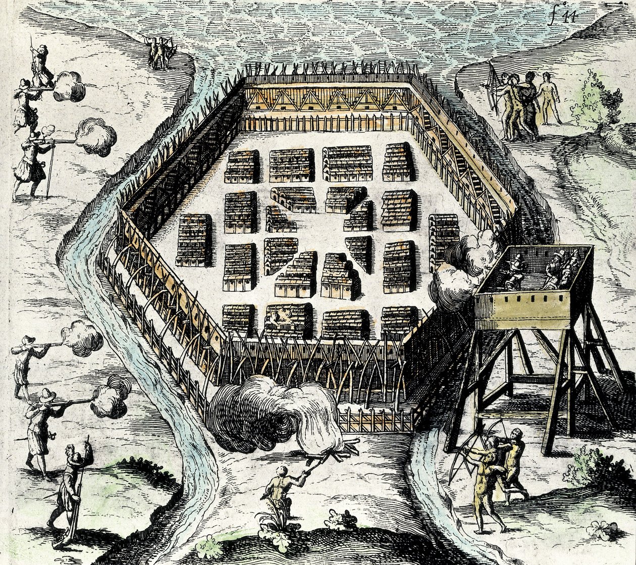 CHAMPLAIN, Samuel de (1567-1635). Englischer Navigator, Kartograph, Zeichner, Soldat und Entdecker. Er gründete Neufrankreich und die Stadt Quebec am 3. Juli von Artist Unknown