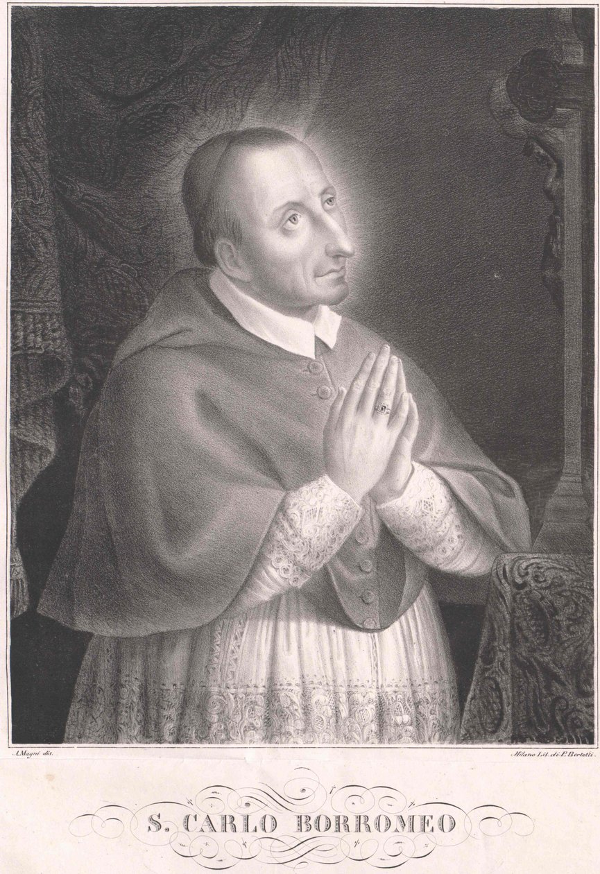 Carlo Borromeo von Artist Unknown