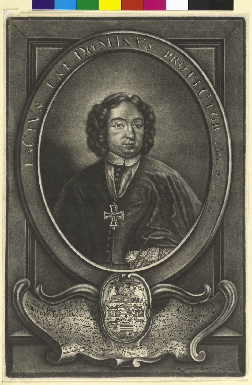 Herzog von Sachsen-Zeitz Christian August von Artist Unknown