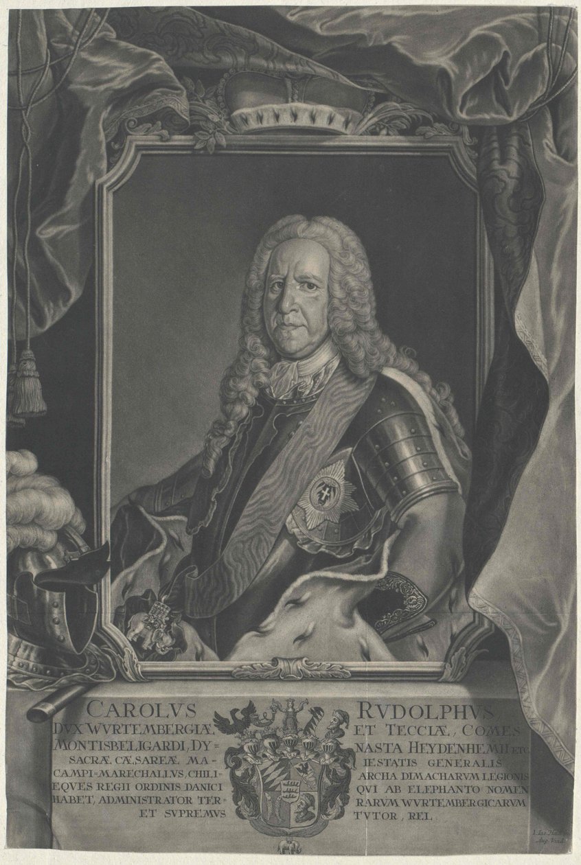 Herzog von Württemberg Karl Rudolf von Artist Unknown