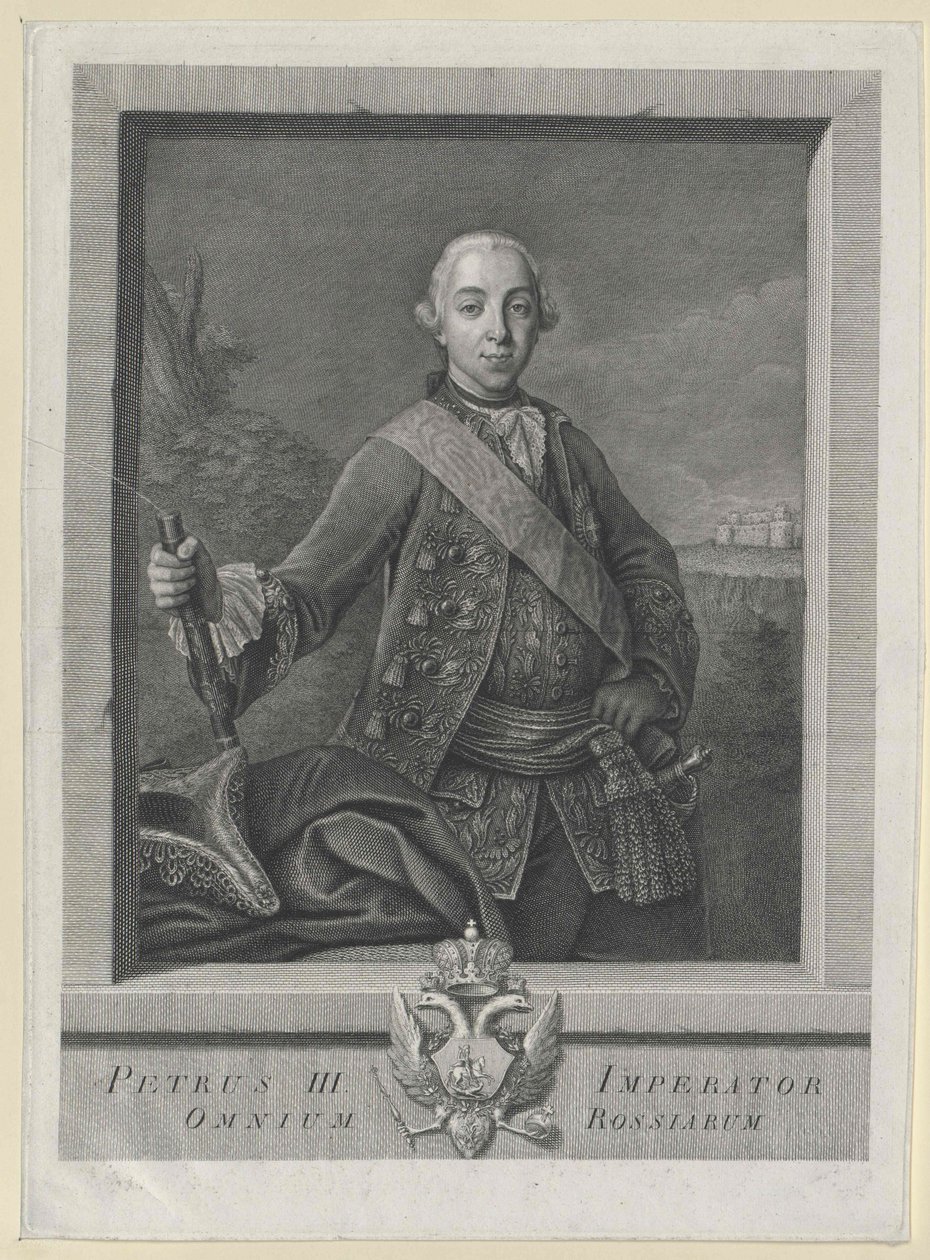 Kaiser von Russland Peter III von Artist Unknown