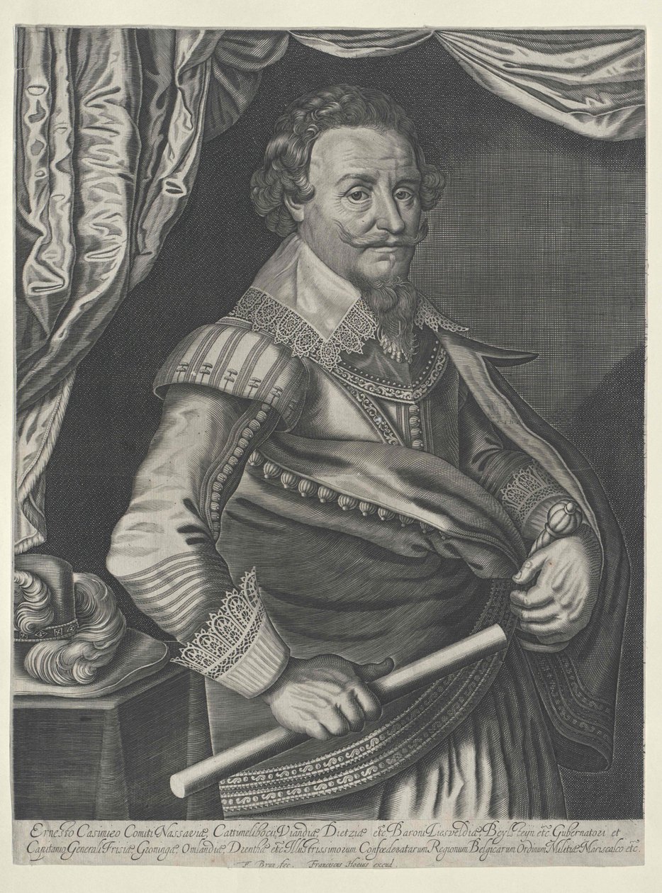 Ernst Casimir Graf von Nassau-Dietz von Artist Unknown