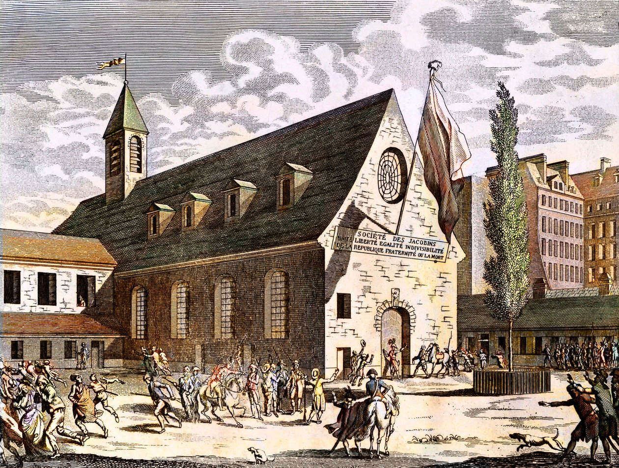 Französische Revolution: Schließung des Saals der Jakobiner in der Nacht vom 27. auf den 28. Juli 1794 von Artist Unknown