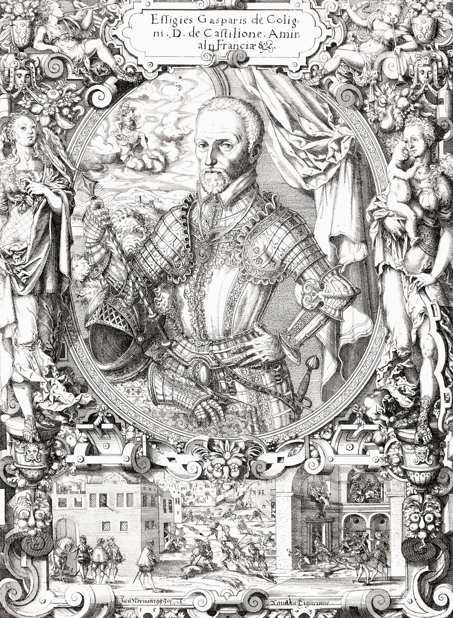 Gaspard de Coligny, Seigneur de Châtillon von Artist Unknown