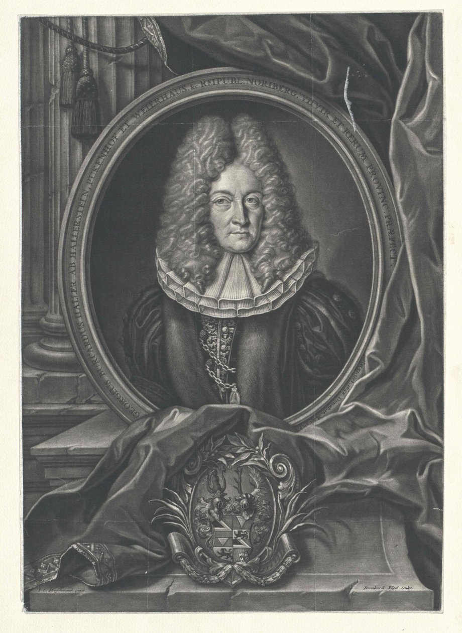 George Burkhard Haller von Hallerstein von Artist Unknown