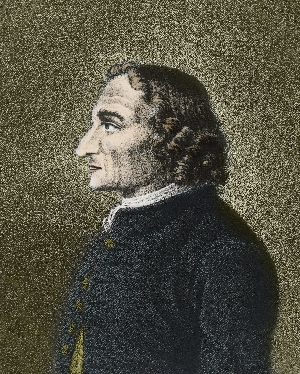 Porträt des italienischen Komponisten und Violinisten Giuseppe Tartini von Artist Unknown