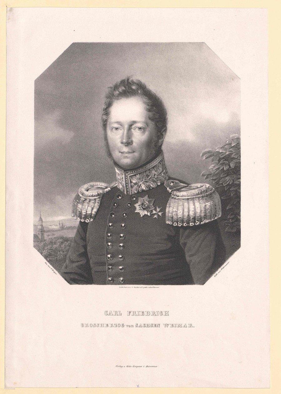 Großherzog von Sachsen-Weimar-Eisenach Karl Friedrich von Artist Unknown