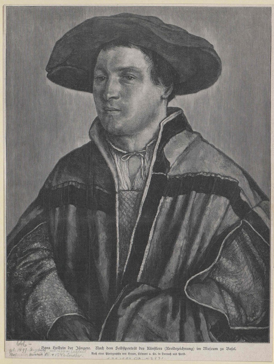Hans Holbein (Druck) von Artist Unknown