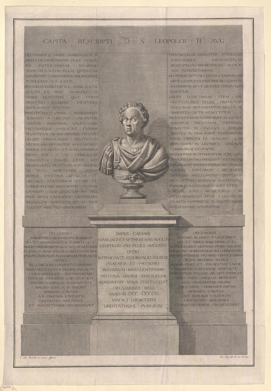 Heiliger Römischer Kaiser Leopold II von Artist Unknown
