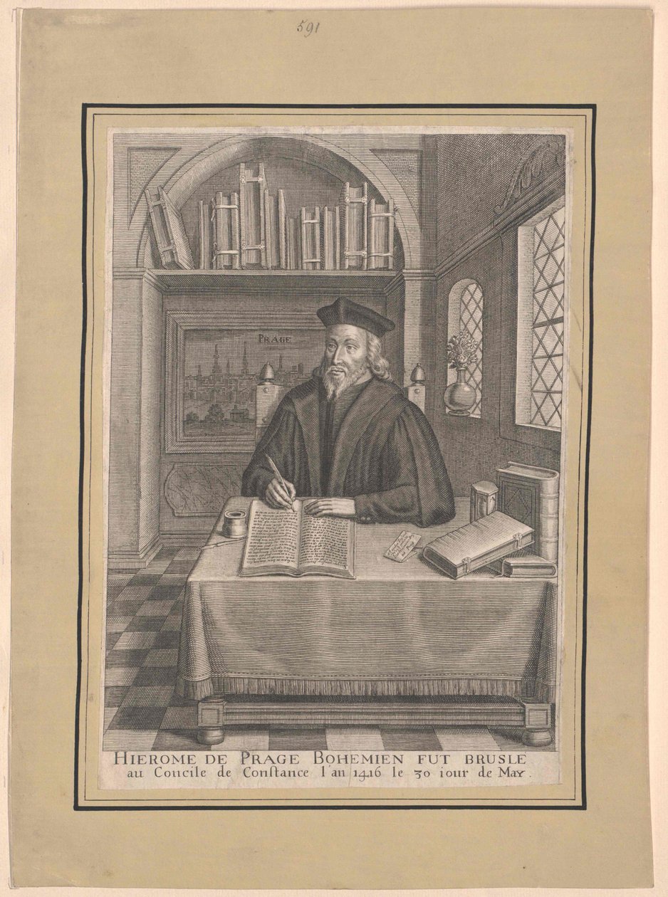 Hieronymus von Prag von Artist Unknown