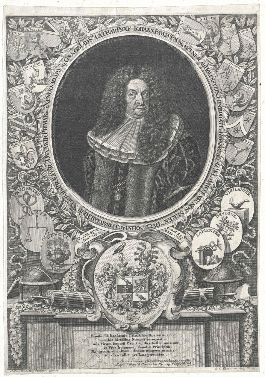 Johann Paul Paumgartner von Holenstein und Lonnerstadt von Artist Unknown