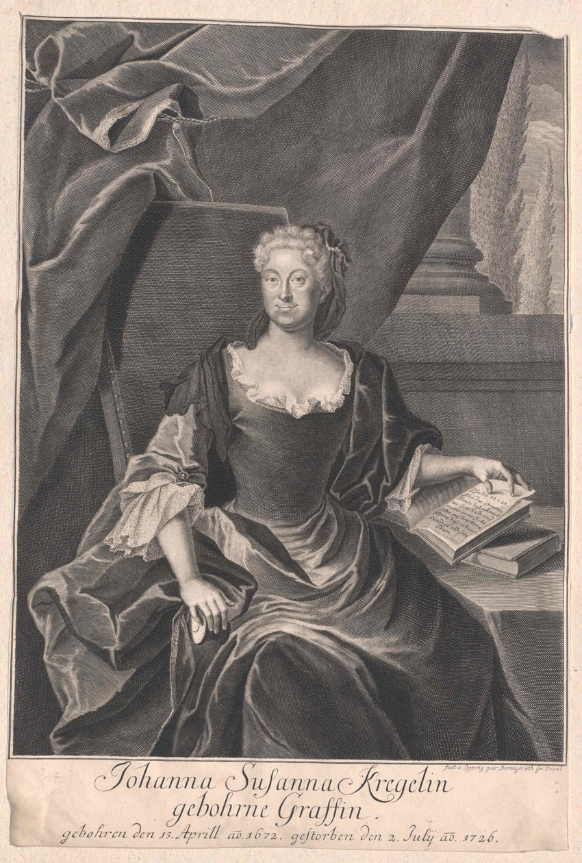 Johanna Susanna Graff von Artist Unknown