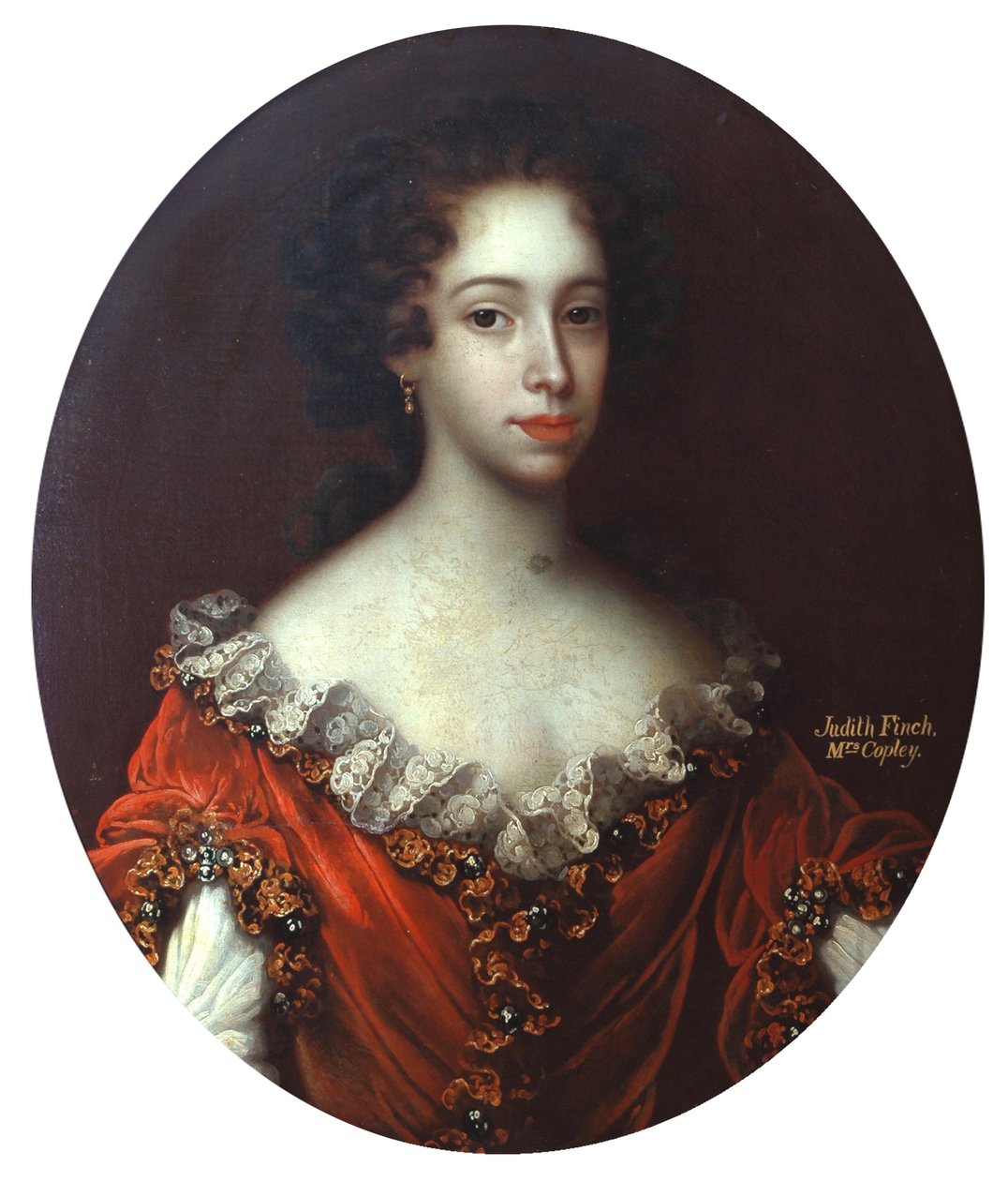 Judith Finch, Mrs. Copley von Artist Unknown